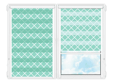 Рулонные кассетные шторы День Ночь Лариано-782 цена. Купить в «Мастерская Жалюзи»