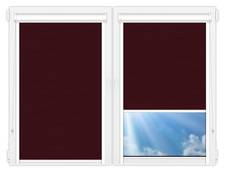 Рулонные шторы UNI Лусто-бордовый цена. Купить в «Мастерская Жалюзи»