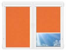 Кассетные рулонные шторы UNI Карина-блэкаут-карамель цена. Купить в «Мастерская Жалюзи»