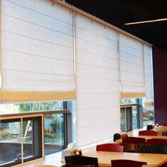 Рулонные шторы для кафе цена. Купить в «Мастерская Жалюзи»