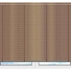 Алюминиевые горизонтальные жалюзи коричневые №772-095