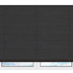 Бамбуковые горизонтальные жалюзи 310 антрацит