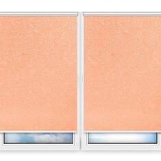 Рулонные шторы Мини Шелк-персиковый